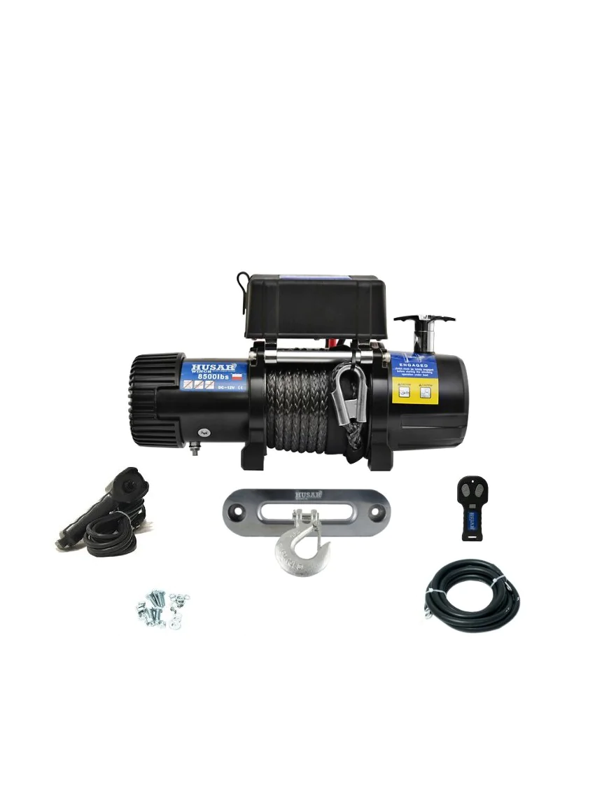 Husar BST 8500 Lbs z liną syntetyczną