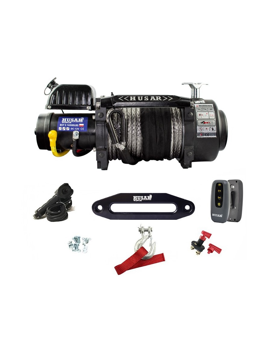Husar BST S 16500lbs z liną syntetyczną