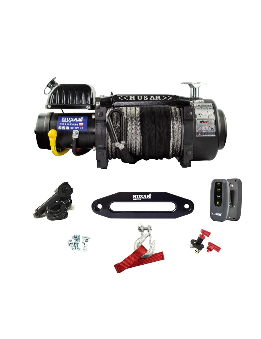 Husar BST S 16500lbs z liną syntetyczną