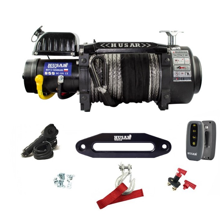 Husar BST S 16500lbs z liną syntetyczną