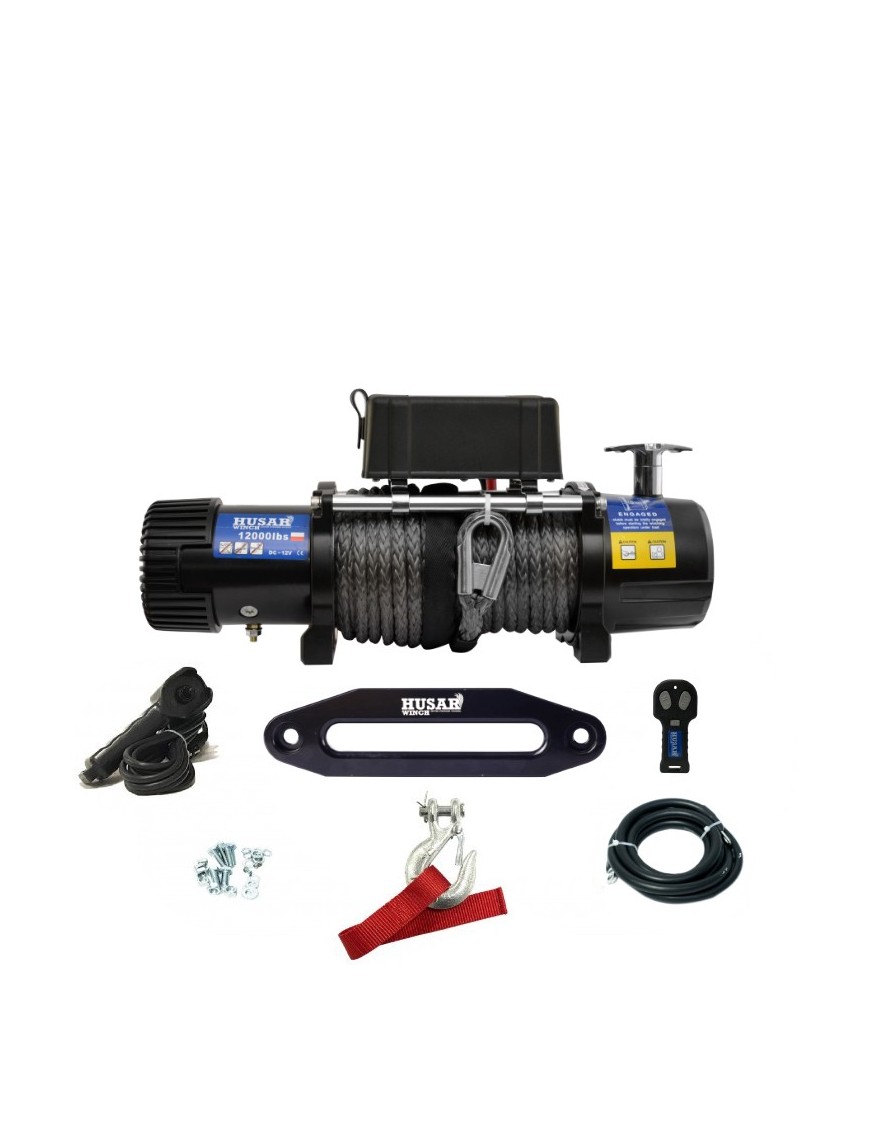 Husar BST 12000 Lbs z liną syntetyczną