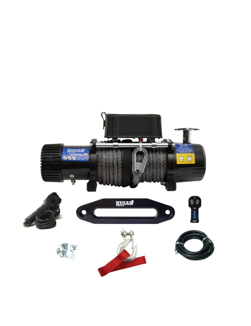 Husar BST 12000 Lbs z liną syntetyczną