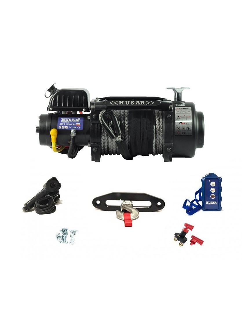 Husar BST S 16500 LBS z liną syntetyczną