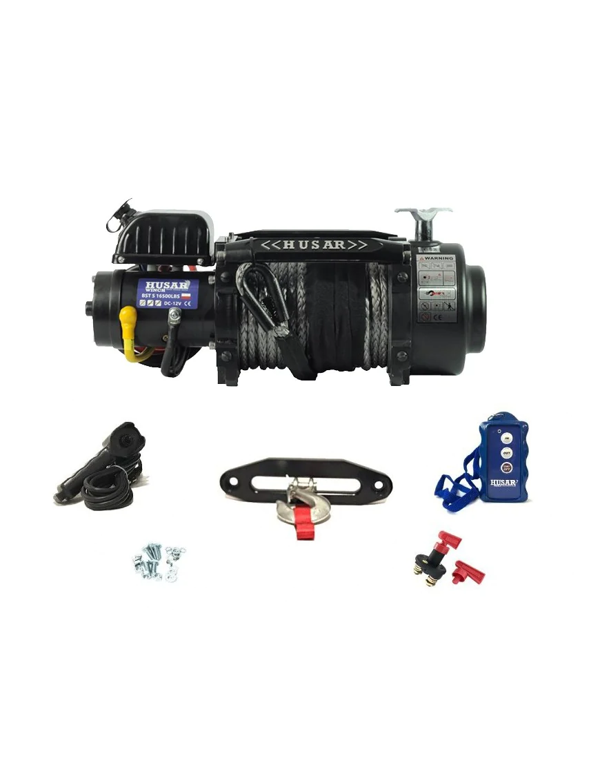 Husar BST S 16500 LBS z liną syntetyczną