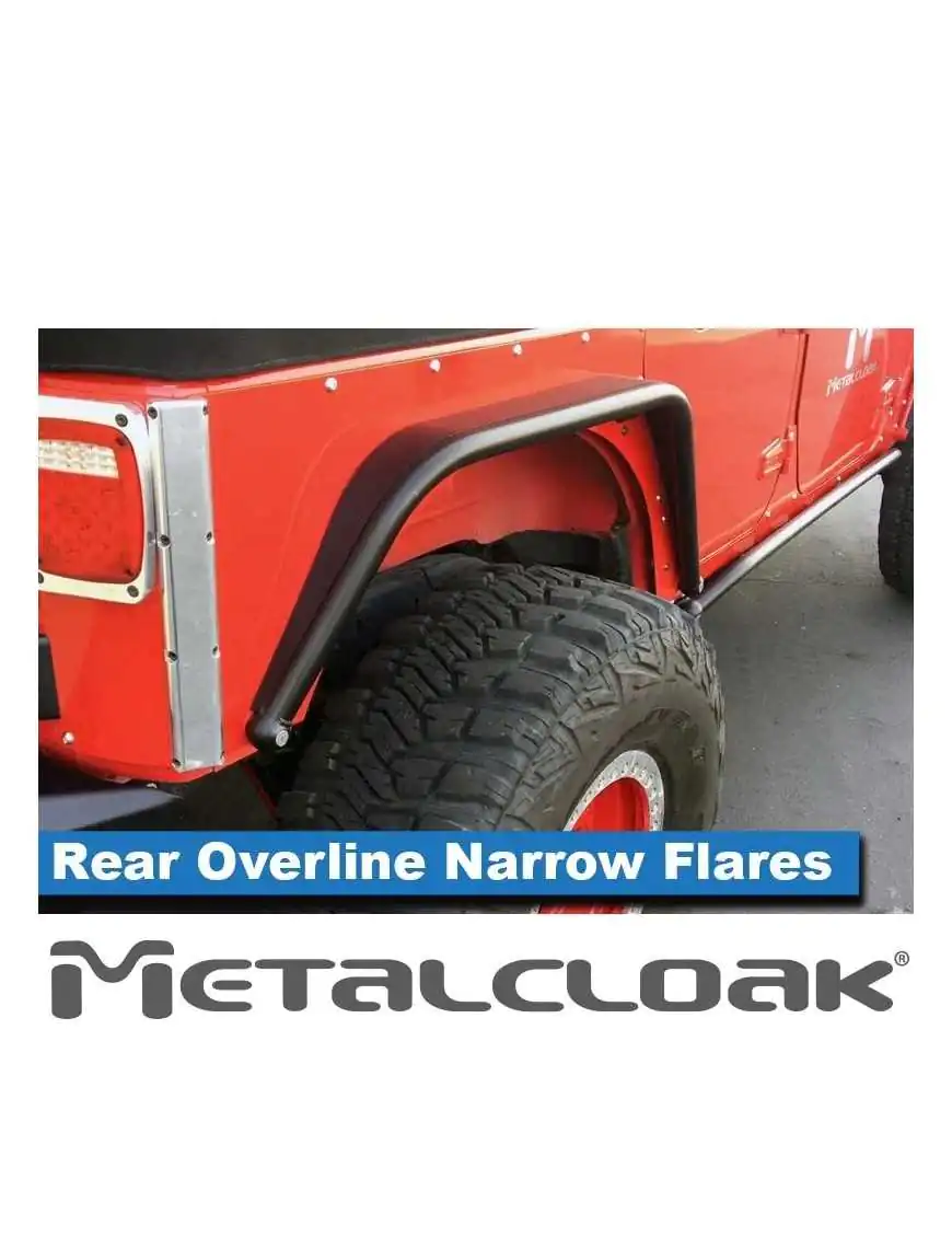 Czarne metalowe Poszerzenia Jeep Wrangler JK od Metalcloak | Szekla4x4.pl Czarne metalowe Poszerzenia Jeep Wrangler JK od Metalcloak | Szekla4x4.pl