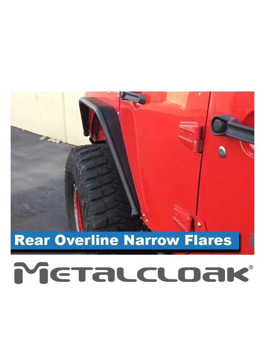 Czarne metalowe Poszerzenia Jeep Wrangler JK od Metalcloak | Szekla4x4.pl Czarne metalowe Poszerzenia Jeep Wrangler JK od Metalcloak | Szekla4x4.pl