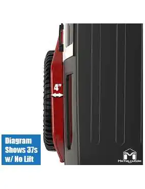Overline Hi-Clearance Dovetailed & Removable Rear Flare, Narrow Edition, Pair, JK