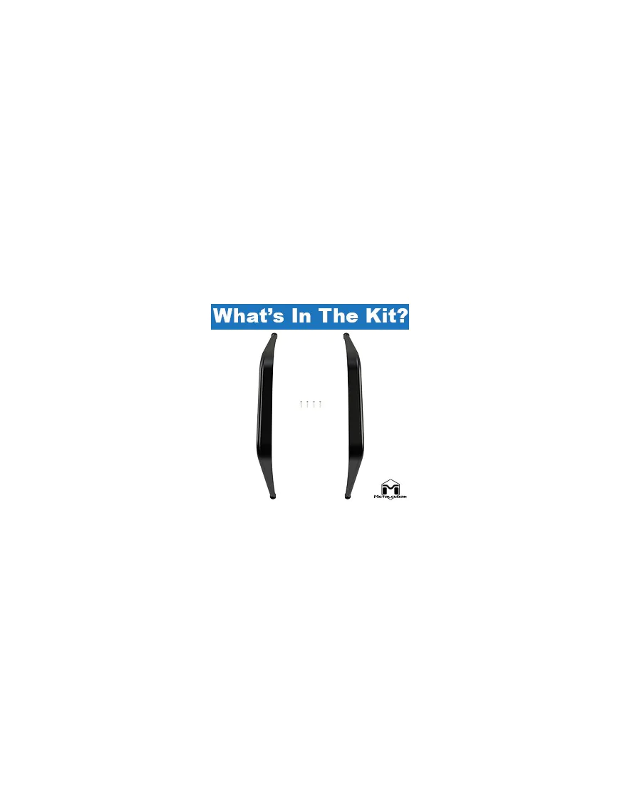 Overline Hi-Clearance Dovetailed & Removable Rear Flare, Narrow Edition, Pair, JK