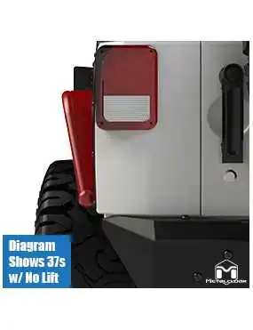 Czarne metalowe Poszerzenia Jeep Wrangler JK od Metalcloak | Szekla4x4.pl