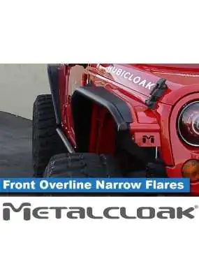 Poszerzenia Metalcloak Jeep Wrangler JK Overline HI-Clearance na szybkozłączkach | Szekla4x4.pl