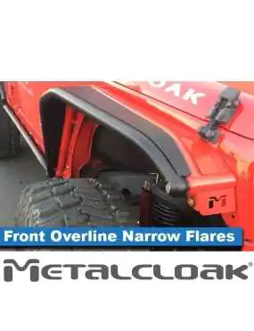 Poszerzenia Metalcloak Jeep Wrangler JK Overline HI-Clearance na szybkozłączkach | Szekla4x4.pl