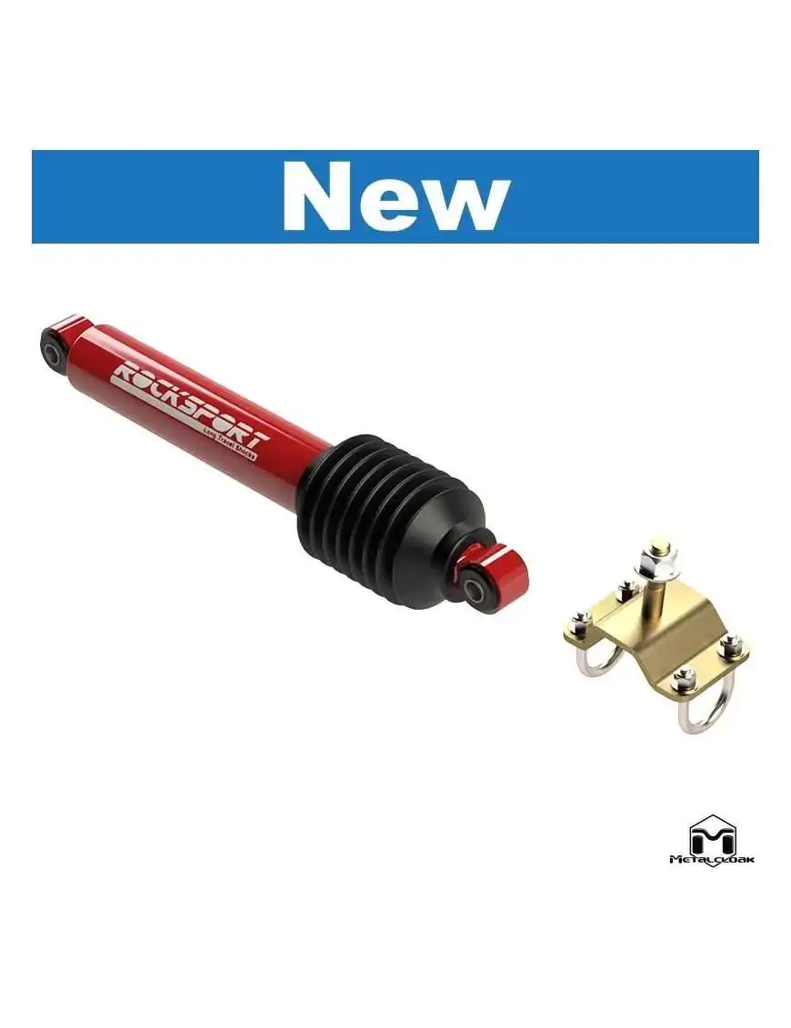 RockSport RED Steering Stabilizer Kit, TJ Wrangler RockSport RED Steering Stabilizer Kit, TJ Wrangler