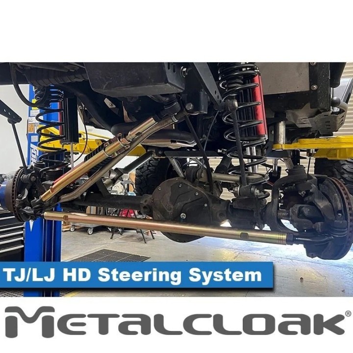 Komplet drążków kierowniczych Jeep Wrangler TJ LJ Cherokee XJ ZJ  Metalcloak - ujęcie 3