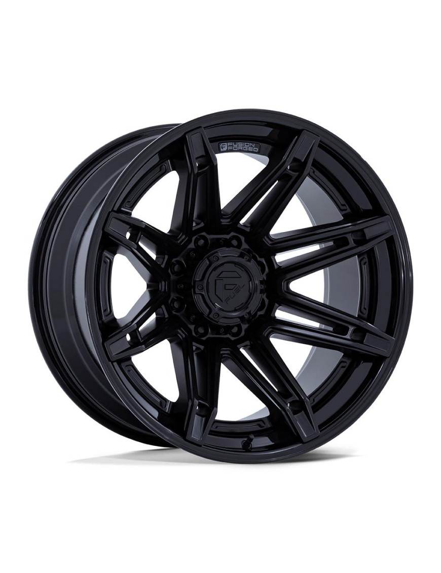 Felga aluminiowa FC401 BRAWL Matte Black W/ Gloss Black Lip Fuel