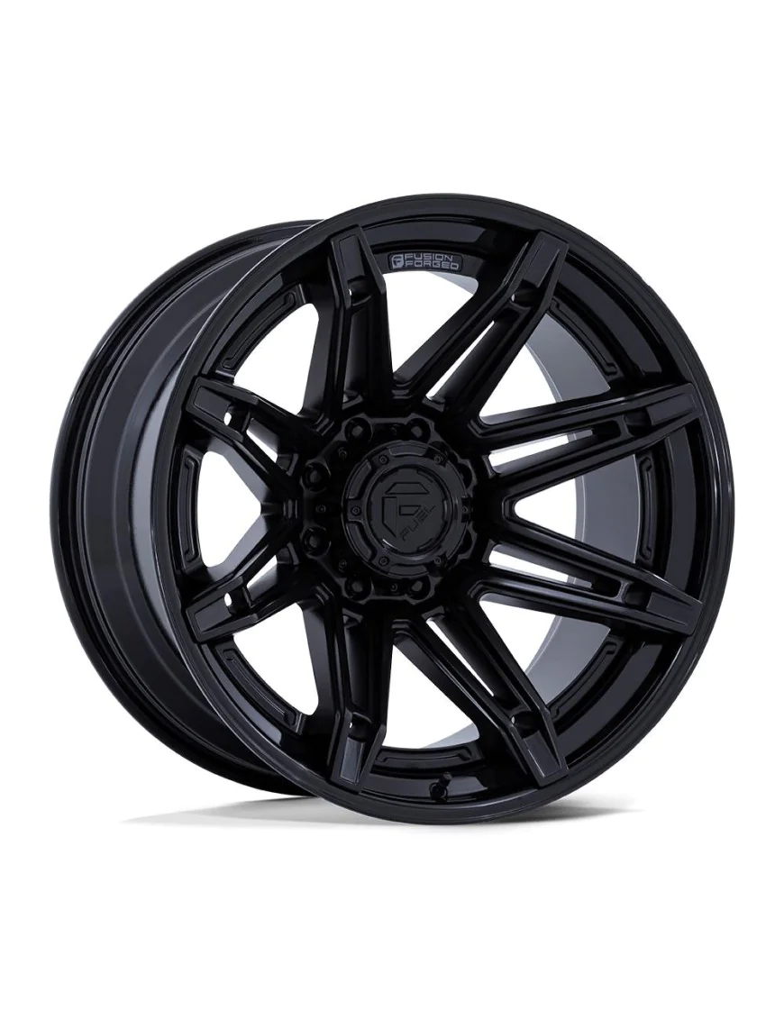 Felga aluminiowa FC401 BRAWL Matte Black W/ Gloss Black Lip Fuel