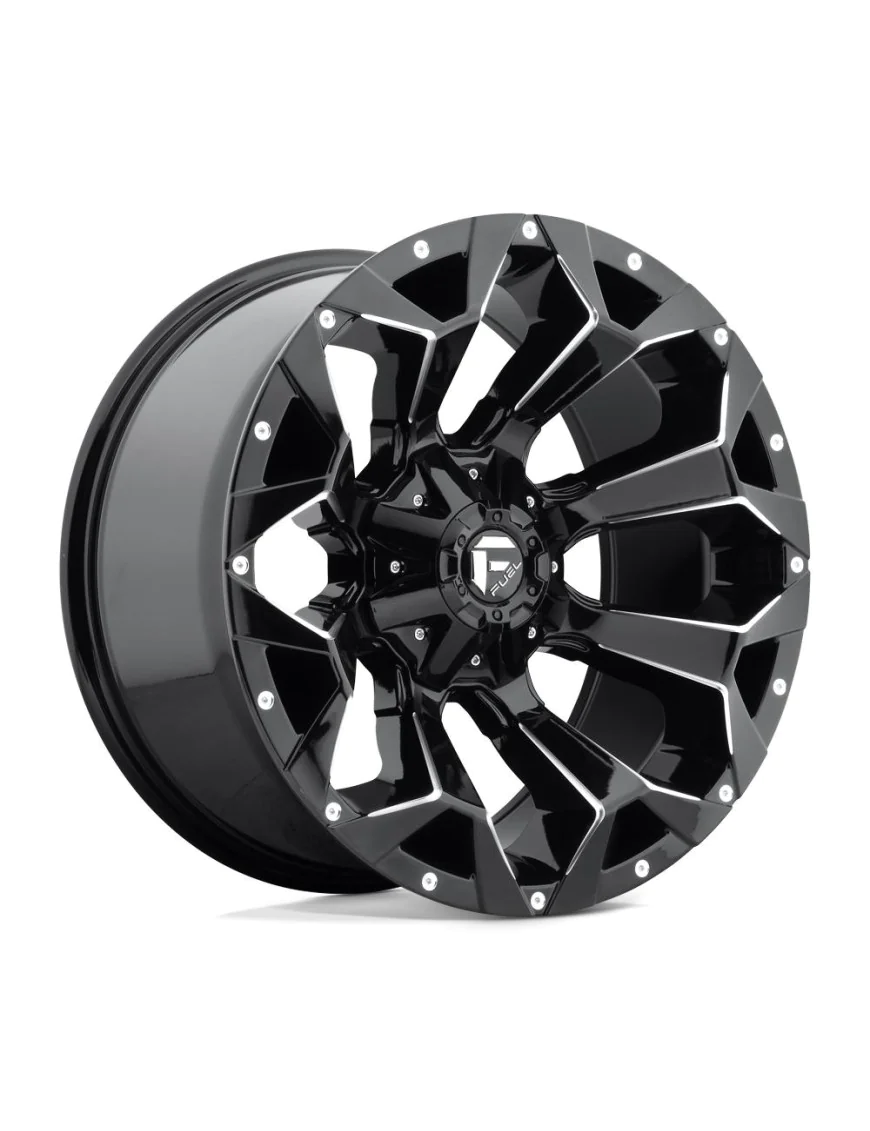 Felga aluminiowa ASSAULT Gloss Black Milled Fuel