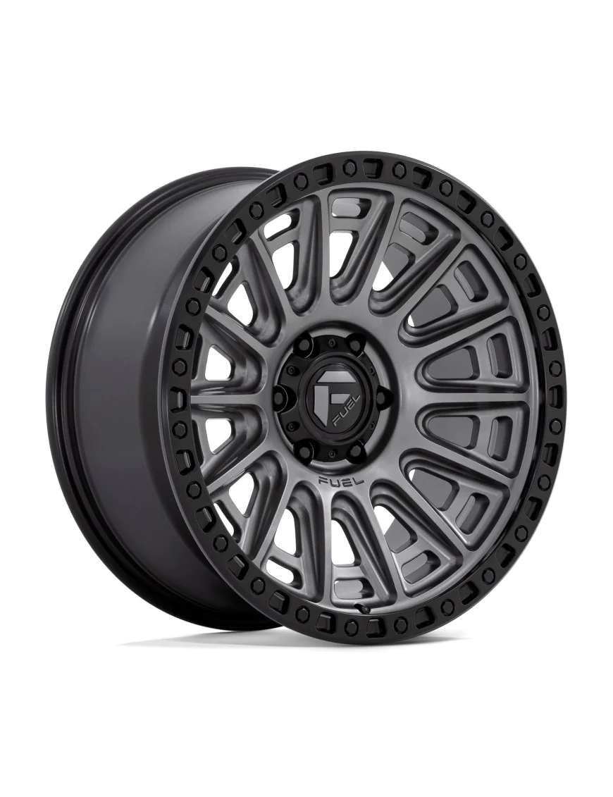 Felga aluminiowa D835 CYCLE Matte Gunmetal W/ Black Ring Fuel
