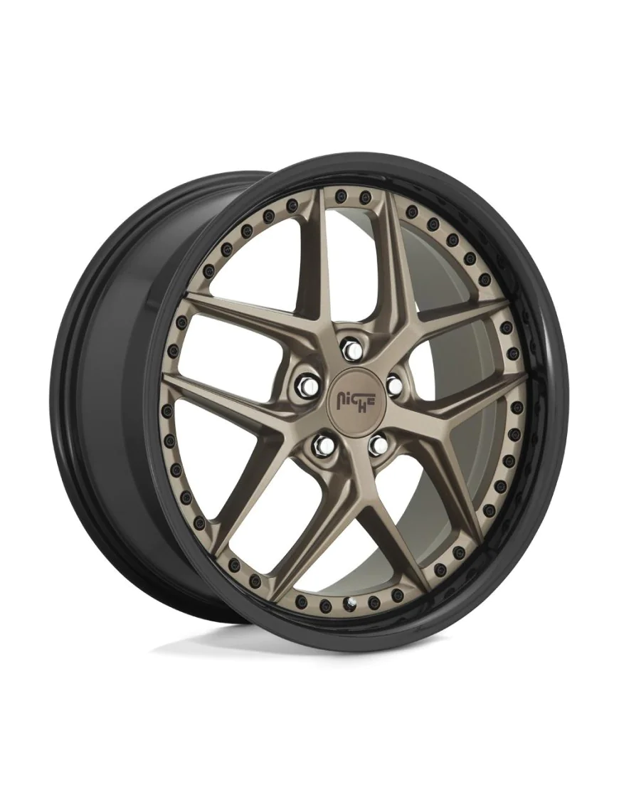 Felga aluminiowa VICE Matte Bronze Black Bead Ring Niche Road Wheels