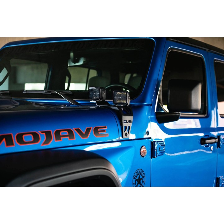 Mocowanie lamp Jeep Wrangler JL 392 i JT MOJAVE DV8 - ujęcie 3