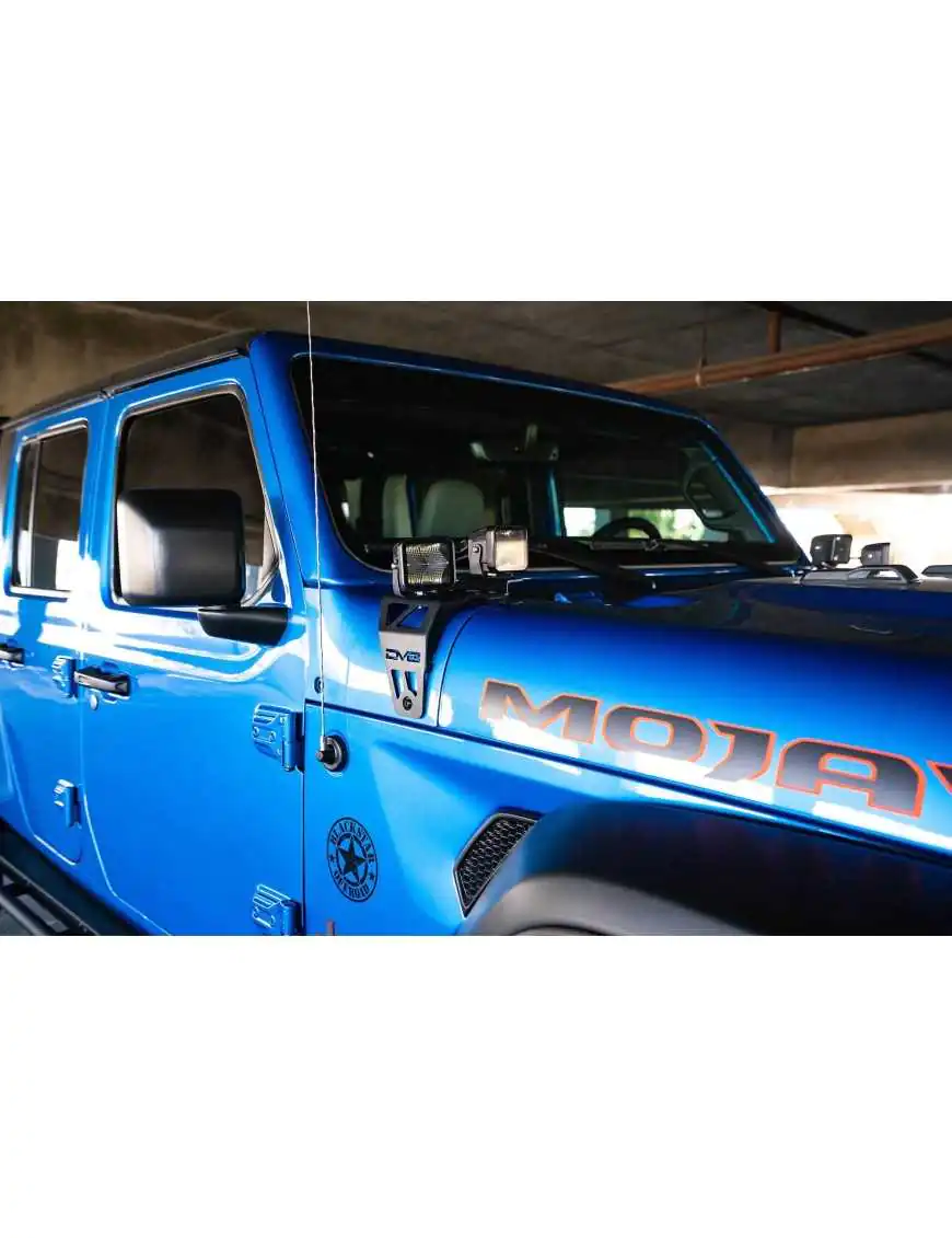 2020-2025 JEEP JL 392 & JEEP JT MOJAVE EDITION DUAL POD LIGHT MOUNTS