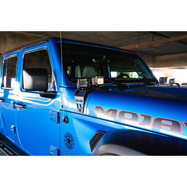 Mocowanie lamp Jeep Wrangler JL 392 i JT MOJAVE DV8 - ujęcie 6