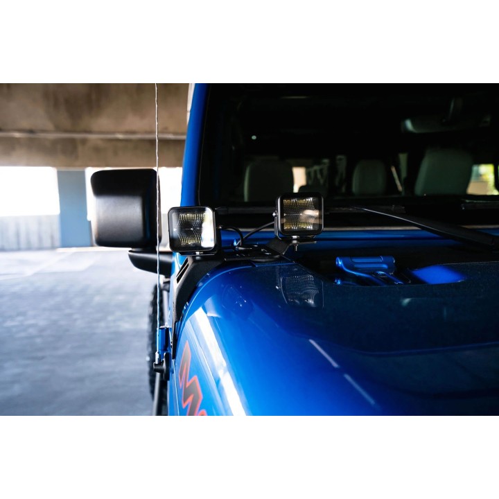 Mocowanie lamp Jeep Wrangler JL 392 i JT MOJAVE DV8 - ujęcie 9