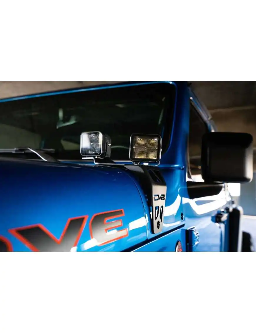 2020-2025 JEEP JL 392 & JEEP JT MOJAVE EDITION DUAL POD LIGHT MOUNTS