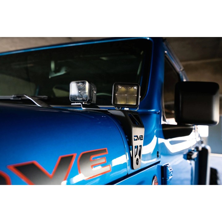Mocowanie lamp Jeep Wrangler JL 392 i JT MOJAVE DV8 - ujęcie 11