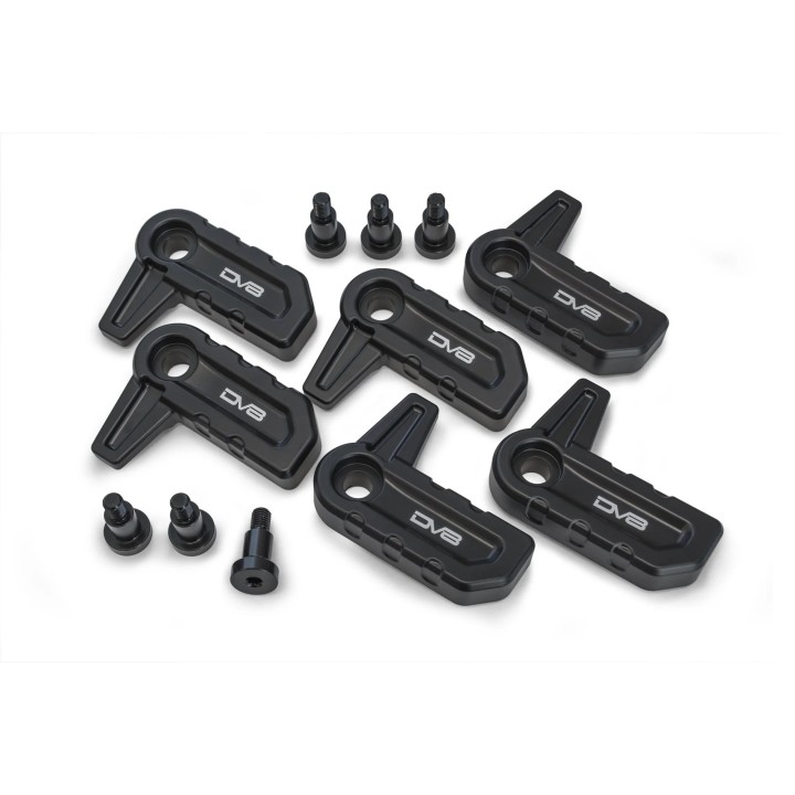 Aluminiowe zatrzaski Hardtopu Jeep Wrangler JL JLU DV8 - ujęcie 2