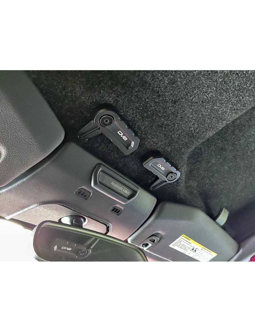Aluminiowe zatrzaski Hardtopu Jeep Wrangler JL JLU DV8 | Szekla4x4.pl