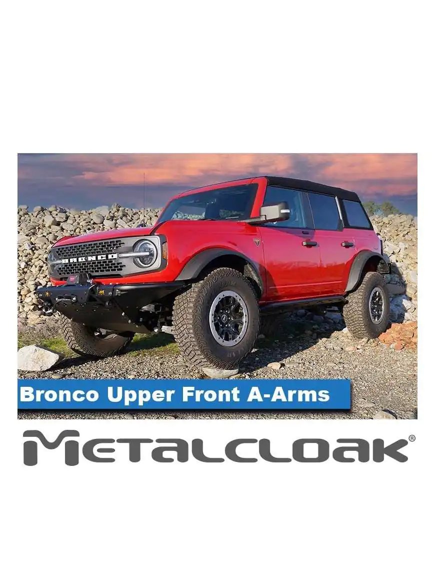 Bronco 6G Front Upper Durotrak™ A-Arm Kit