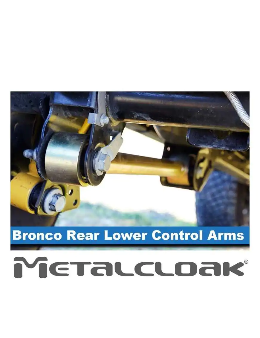 Bronco 6G Rear Lower Duroflex Control Arms