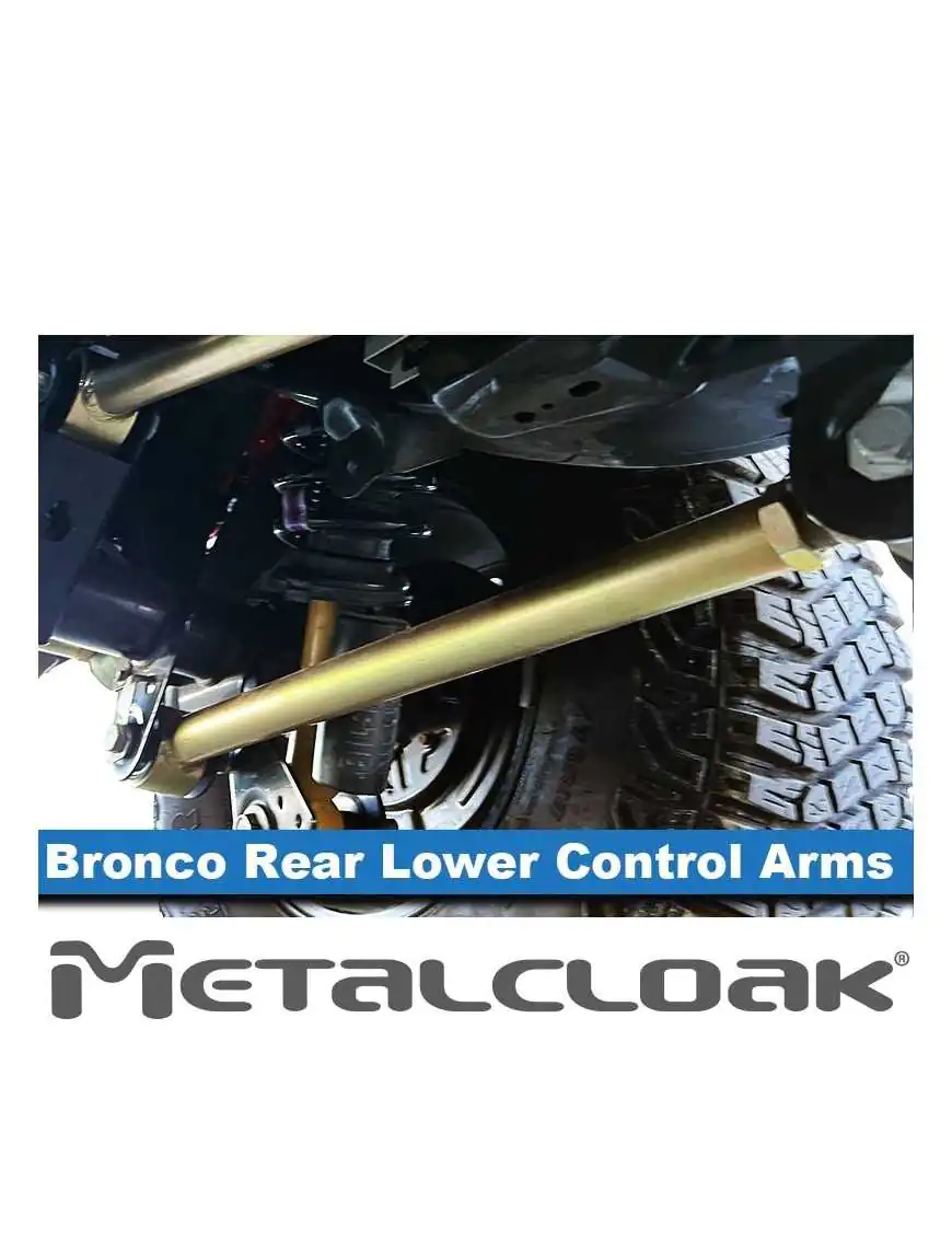 Wahacze tylne dolne Ford Bronco 6G 2021+ Metalcloak | Szekla4x4.pl