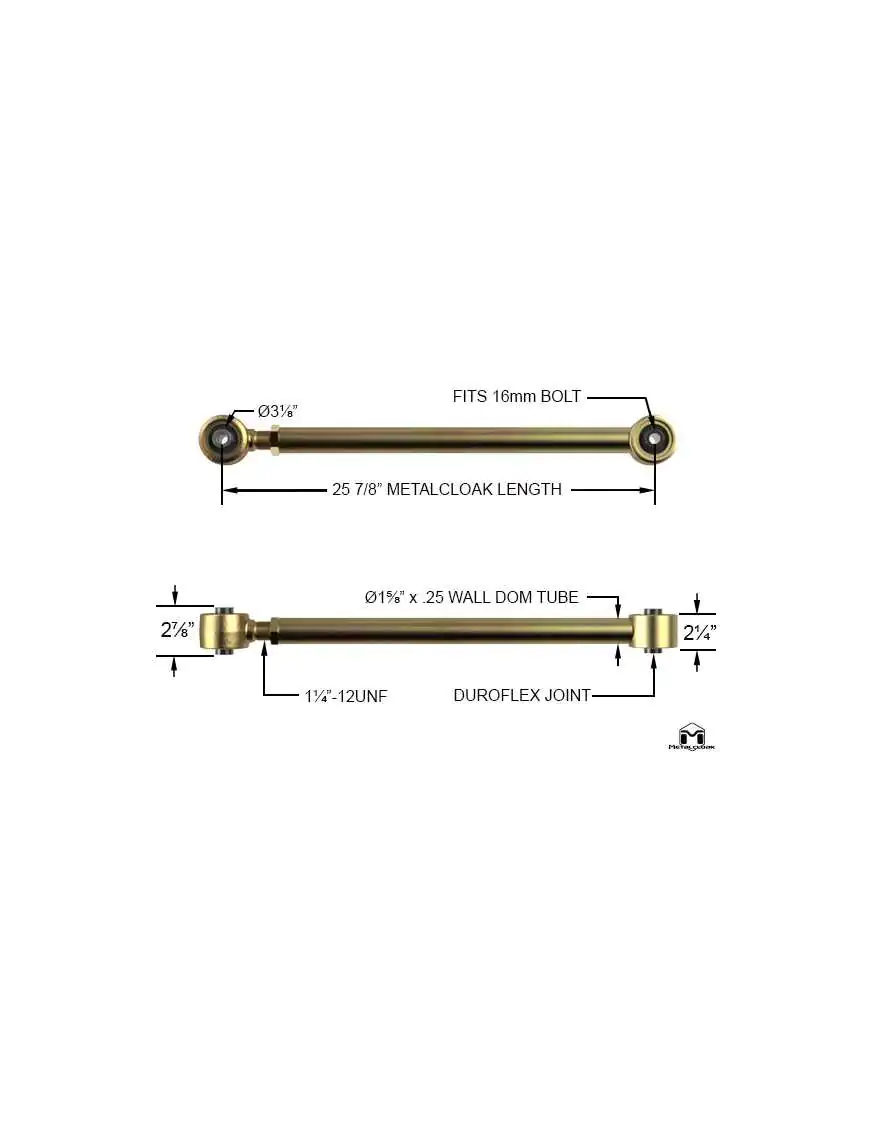 Bronco 6G Rear Lower Duroflex Control Arms