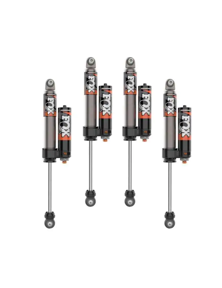 Zestaw amortyzatorów FOX Performance Elite 2.5 Reservoir Regulowany DSC Lift 2-3" | Szekla4x4.pl