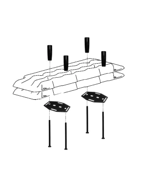 Recovery Board Quick Release Bracket