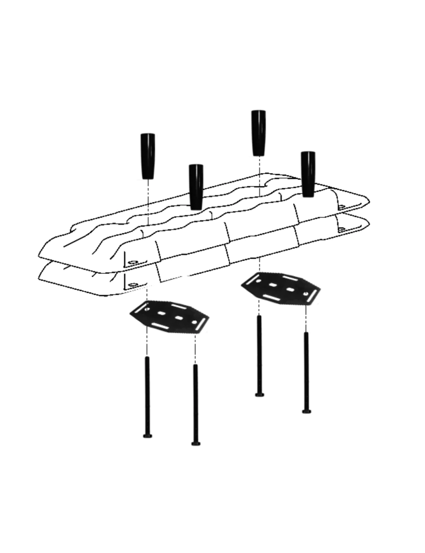 Recovery Board Quick Release Bracket