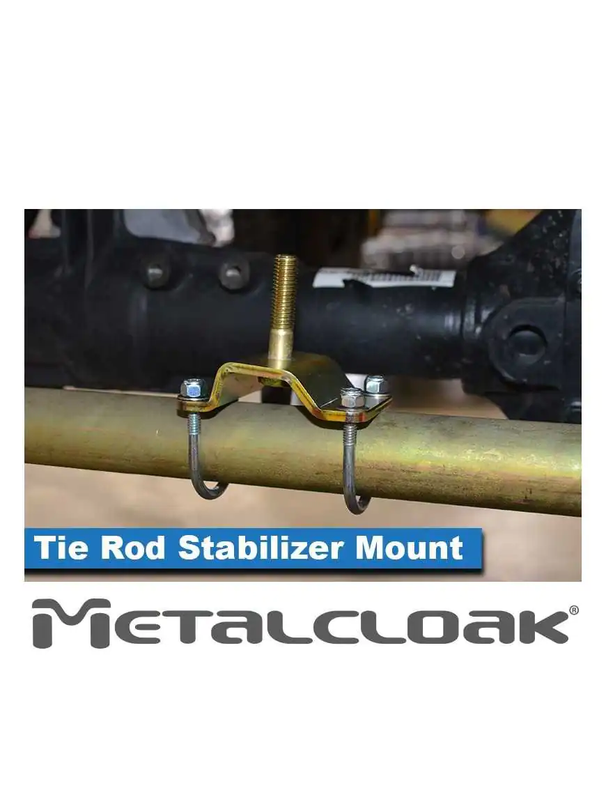 JK Wrangler | JL Wrangler | JT Gladiator Steering Stabilizer - 1.625" Tie Rod Mount
