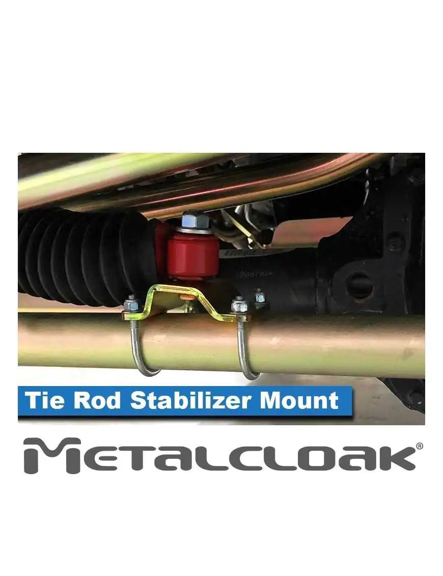 JK Wrangler | JL Wrangler | JT Gladiator Steering Stabilizer - 1.625" Tie Rod Mount