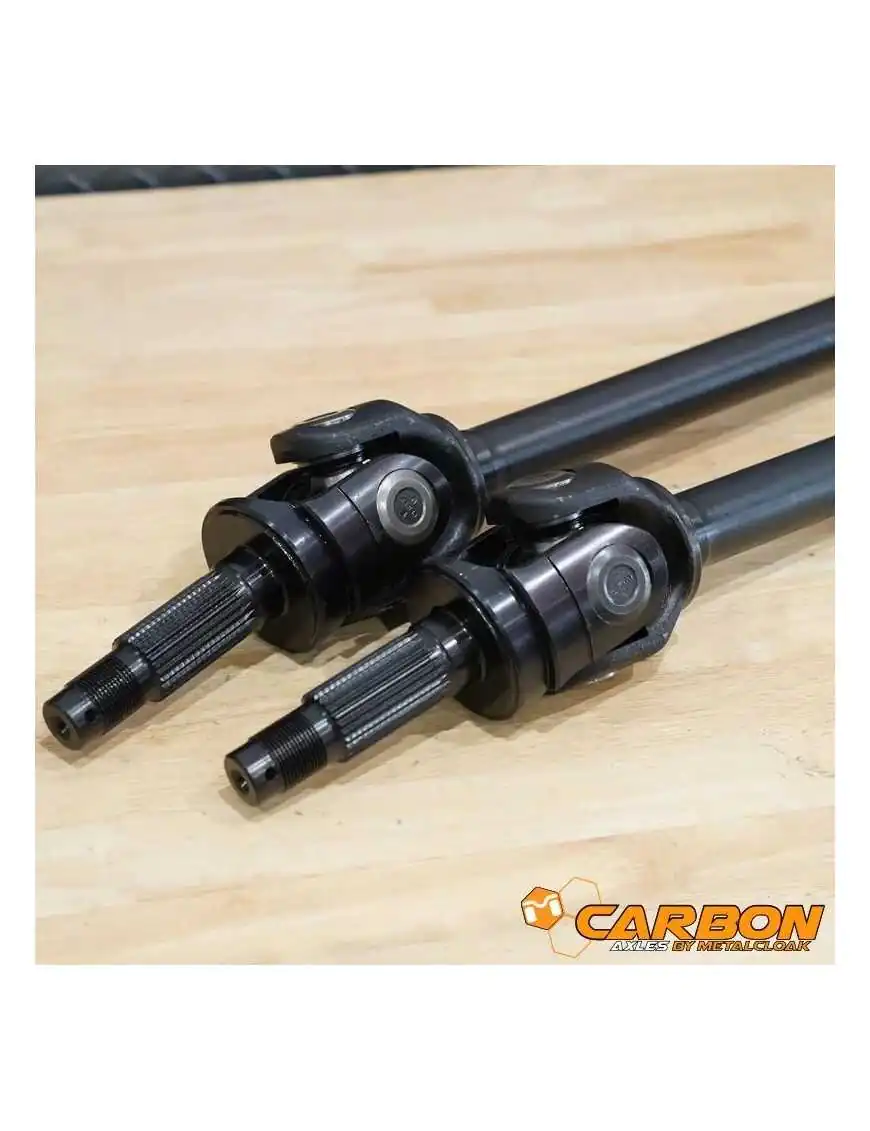 Carbon JK Rubicon Front D44 30 Spline Axle Base Kit