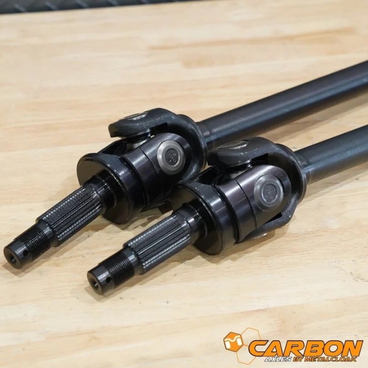 Półosie Carbon Dana 44 Rubicon przednie Jeep Wrangler JK (30 spline) METALCLOAK - ujęcie 3
