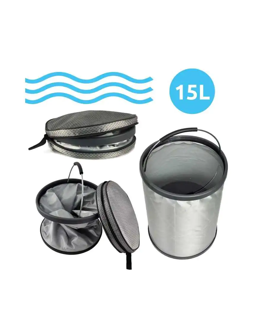 Wiadro składane 15L, wiaderko turystyczne z etui | Szekla4x4.pl Wiadro składane 15L, wiaderko turystyczne z etui | Szekla4x4.pl
