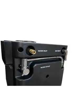 Portable Gas-Powered Tankless Water Heater with Shower