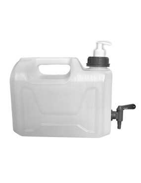 Pojemnik na wodę 5L bezb. KRAN DOLNY PLASTIK 3/4" + dozownik mydła /G HEAVY DUTY | Szekla4x4.pl