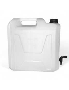 Pojemnik na wodę 20L bezb. KRAN DOLNY PLASTIK 3/4" HEAVY DUTY | Szekla4x4.pl