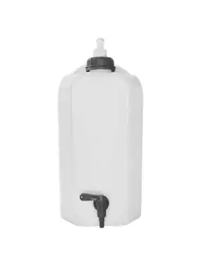 Water Container SimplyCan 20L Transparent with Plastic Tap and HEAVY DUTY Soap Dispenser