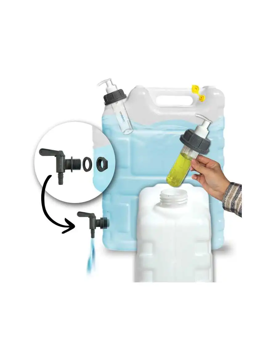 Portable Sink 22L SimplyCan Profi – Water Container with Dispenser and Air Vent