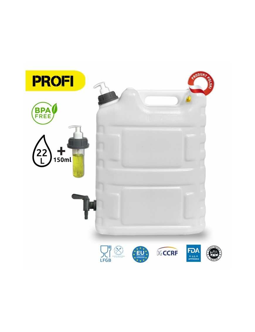 Portable Sink 22L SimplyCan Profi – Water Container with Dispenser and Air Vent