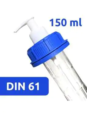Soap Dispenser for Canister 150 ml SimplyCan DIN61 Blue