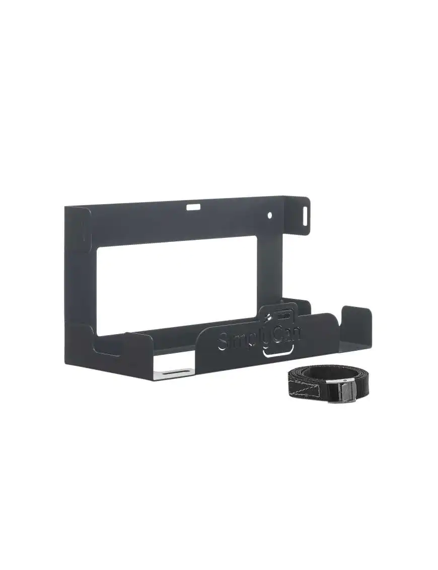 SimplyCan Canister/Sink Holder with Graphite Mounting Strap SimplyCan Canister/Sink Holder with Graphite Mounting Strap